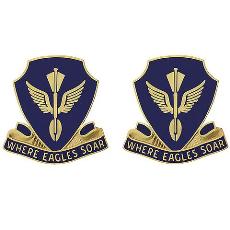 132nd Aviation Battalion Unit Crest (Where Eagles Soar)